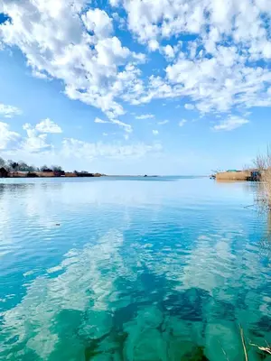 a view of a large body of water at Zen House for 2 in Ulcinj