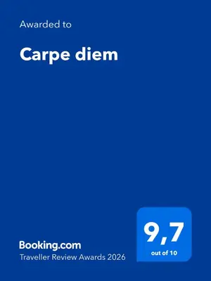a screenshot of a cell phone with the carpage diagram at Carpe diem in Bar