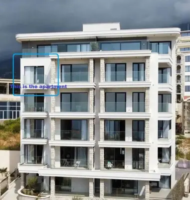 Gallery image of Lovely Partial Sea View one bedroom flat in Horizon Residences A22 in Becici