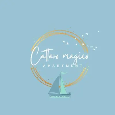 a logo for a yacht agency with a sailboat at Apartment Cattaro magico in Kotor