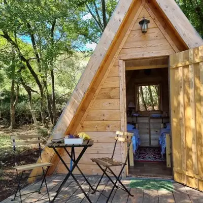 Private Camp - Wolf & Sheep - 4 bungalows- 8 person