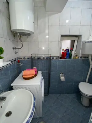 a bathroom with a toilet and a sink at Skadar Lake Apartment -Anja in Vranjina