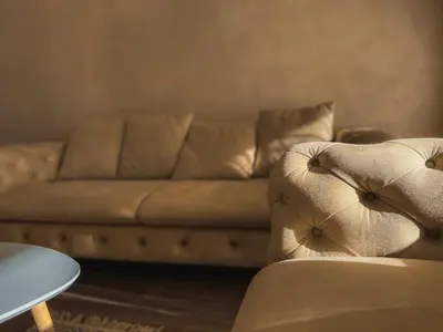 a living room with a couch and a table at Apartment Ra Przno Budva in Budva