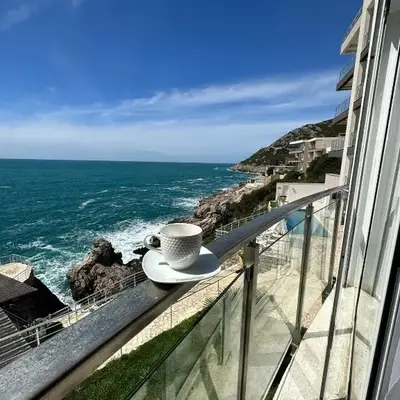 Paradise beachfront view 1