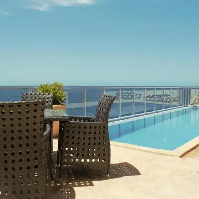 Paradise beachfront view 2